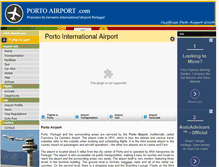 Tablet Screenshot of porto-airport.com